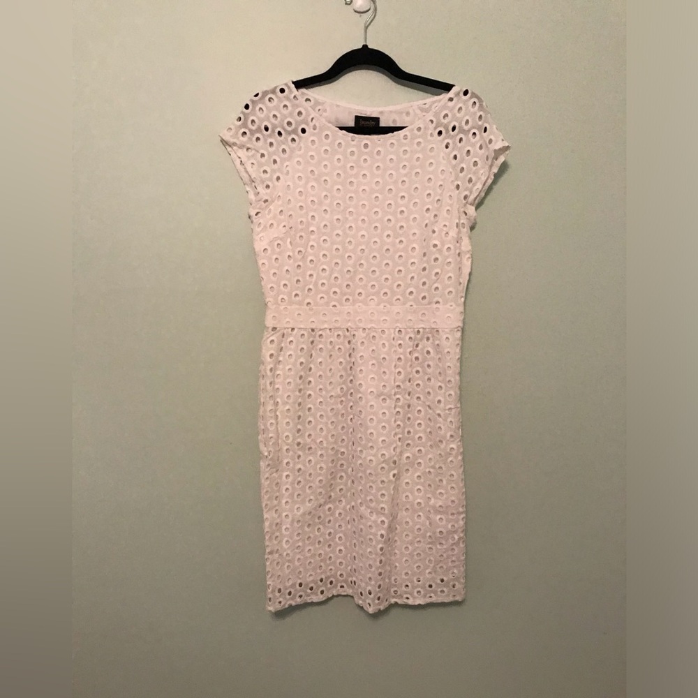laundry By Design White Dress Size 6